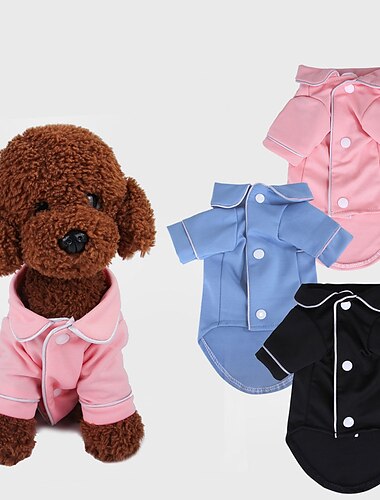  Honden Katten Pyjama Modieus Casual Winter Ademend Zacht Wasbaar Comfortabel Buiten Casual / Dagelijks Hondenkleding for Bichon Frise pomeranian kleine huisdieren Vlinder Small