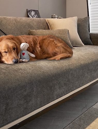  bankhoezen sectionele bankhoes voor honden huisdier, bankkussenhoes handdoekmat, anti-kras meubelbeschermer voor loveseat, fauteuil (niet per set verkocht)