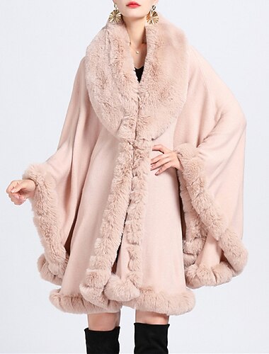  עליונית מפרווה שאלים כיסויי גוף לנשים אלגנטית שמור על חם ללא שרוולים דמוי פרווה עליוניות לחתונה עם צבע טהור עבור חתונה סתיו חורף