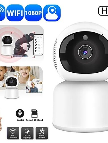  Drahtlose Überwachungskamera 5G WLAN 1080p Tracking Audio Video Nachtsicht IP-Kamera Indoor-Sicherheitsschutzmonitor WLAN-Kamera