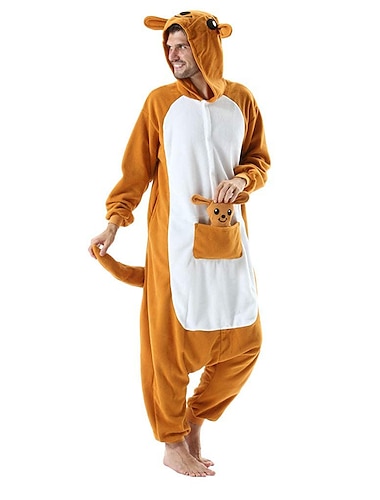  Ενηλίκων Ζώο Νυκτικά Στολή Onesie Αποκριάτικη Στολή Ζώο Πιτζάμες Onesie Πιτζάμες Kigurumi Αστεία στολή Για Άνδρες και Γυναίκες Χριστούγεννα Απόκριες Κινούμενα σχέδια