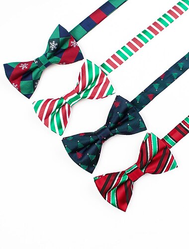  Babbo Natale Papillon di Natale Per uomo Per donna Natale Moda Foulard