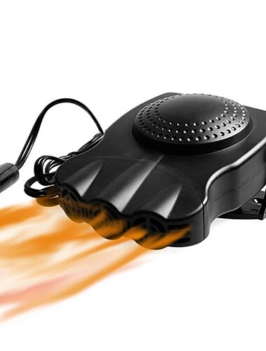  Autoheizung/Lüfter tragbar elektrisch 12V 200W 2 in 1 Heiz-/Kühlgebläse funktioniert Schnellheizung Auto Defroster Defogger Controller
