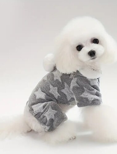  Hunde Katzen Pyjamas Kuschelig Brautkleider schlicht Winter Atmungsaktiv Weich Waschbar Komfortabel Outdoor Casual Hundebekleidung for Bichon Frise Spitz kleines Haustier Schmetterling Small