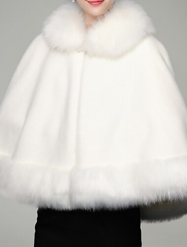  Elegant Effen Roaring jaren '20 Sjaal van imitatiebont The Great Gatsby Charleston Kostuum Dames Valentijnsdag Maskerade Feest Bruiloft Feestavondkleding Volwassenen Sjaal Herfst winter Alle seizoenen