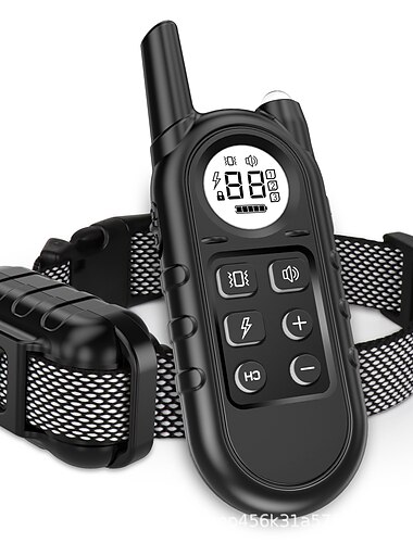  Psí obojek nejlehčí výcvikový obojek s dálkovým ovladačem pro malé psy 5-15lbs & středně velcí psi/štěňata vodotěsný dobíjecí dosah 1300 stop
