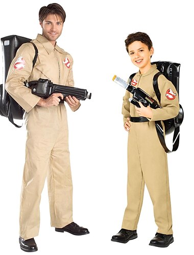  Ghostbusters Cosplay Costume de cosplay Tenues Cosplay Cosplay de Film for Homme Femmes Garçons Adultes Enfant Carnaval Mascarade