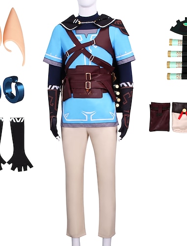  The Legend of Zelda: Tears of the Kingdom Σύνδεσμος Anime Στολές Ηρώων Σύνολα Κοστούμια Cosplay Μασκάρεμα Περισσότερα Αξεσουάρ Στολές Για Ανδρικά Γυναικεία Ενηλίκων