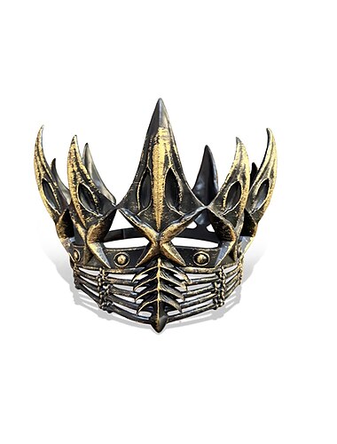  Retro Vintage Punk & Gothic Mittelalterlich Krone Ren Faire Prinzessin Königin Herren Damen Fantasie königlich Halloween Maskerade Karneval Halloween Maskerade Erwachsene Tiara
