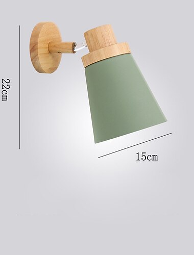  væglamper nordisk soveværelse væglampe, moderne minimalistisk væglampe, sconce lampe holder gang lys gang lampe, kreativ gang sengelampe til stuen