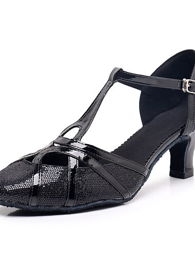  Retro Vintage Goldene Zwanziger 1920er Schuhe Absätze mit T-Riemen Flapper-Mädchen Charleston Hochzeitsgast Damen Karneval Neujahr Valentinstag Party-Abendmode Hochzeitsempfang