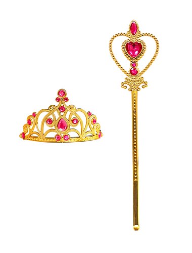  roze perzikprinses biqi sieradencombinatie super perzik perzikprinsesaccessoires voor kinderen