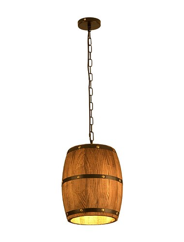  Hölzerner Weinfass-Kronleuchter für Bar, Café, Vintage, rustikales Weinfass-Dekor, Hängeleuchte, Küchenleuchten, Hängelampe, Fassschirm, Deckenleuchte, Bauernhaus-Pendelleuchte, 110–240 V