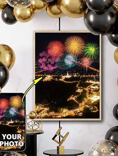  Personalisierte Wandkunst-Leinwanddrucke und Poster – personalisiertes Familienposter ohne Rahmen, Damen/Herren, maßgeschneidert, Neujahr, individuelles personalisiertes Valentinstagsgeschenk, maßgeschneidert