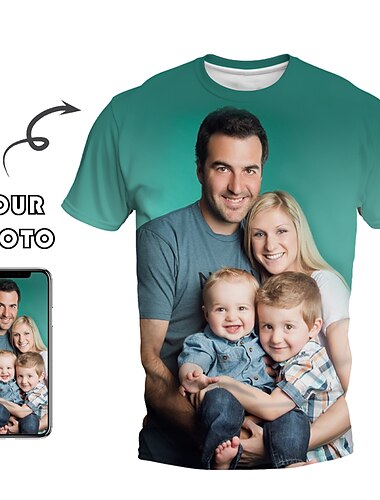  skräddarsydd t-shirt för män designa dina egna skjortor personliga skräddarsydda gåvor med tryckt t-shirt