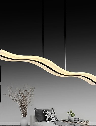  led acryl plafond kroonluchter 100cm 39.3in moderne acryl golf kroonluchter is geschikt voor de eetkamer bar kamer slaapkamer ac110v ac220v