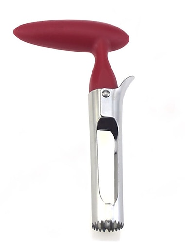  descaroçador de maçã premium, removedor de descaroçador de maçã durável em aço inoxidável para peras, pimentões, maçãs honeycrisp, gala e pink lady, utensílios de cozinha