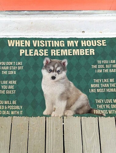  schattige honden deurmat vloermatten wasbare tapijten keukenmat antislip oliebestendig tapijt binnen buiten mat slaapkamer decor badkamer mat entree tapijt