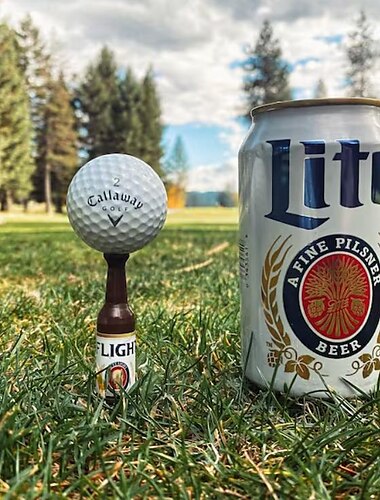  Bierflaschen-Golf-Tees – Weihnachts-Golf-Geschenk für Mann oder Frau – praktisch unzerbrechliches Golf-Tee – ideal für Weihnachts- und Geburtstagsgeschenke
