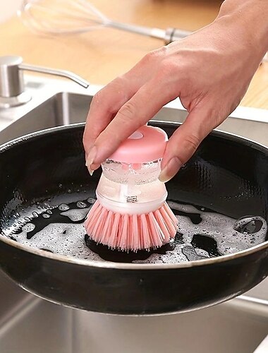  1pc Kitchen Multi-Functional Hydraulic Pot Washing Brush for Restaurant Get Spotless Dishes In Seconds! for Hotels Restaurant Kitchen