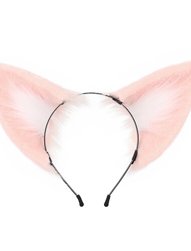  Hongxue wolf oor haar hoepel cos pluche wolf staart vos staart set cosplay comic tentoonstelling dressing cosplay accessoires