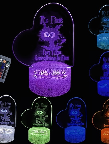  Fjernkontroll Ta på Valentinsdag Morsdag AA batterier drevet Usb 1 stk