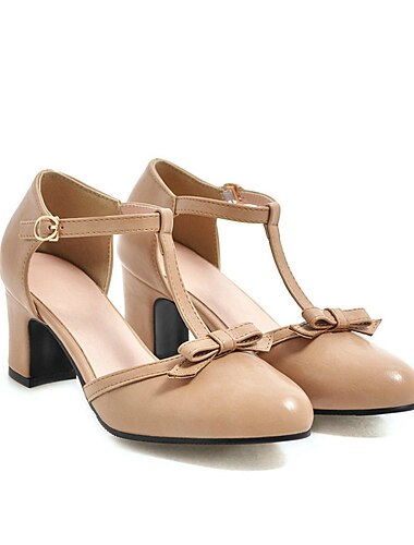  Retro Vintage 1950er Goldene Zwanziger Schuhe Klobige Absätze Absätze mit T-Riemen Cosplay Hochzeitsgast Damen Karneval Maskerade Party / Abend Abschlussball Alltagstauglich Erwachsene Schuhe