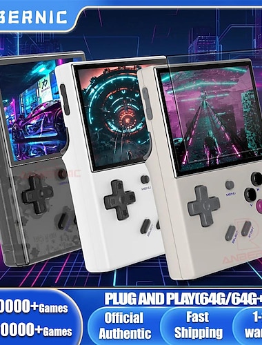  anbernic rg35xx plus retro draagbare gameconsole Linux-systeem 3,5 inch ips-scherm draagbare pocketvideospeler