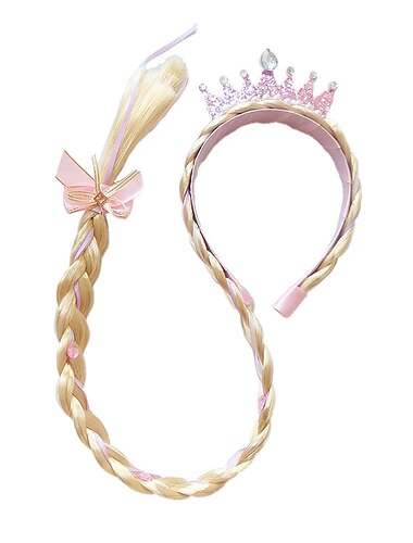  Halloween lang haar prinses dezelfde cos meisje sieraden grensoverschrijdende buitenlandse handel kinderen lang haar prinses accessoires serie