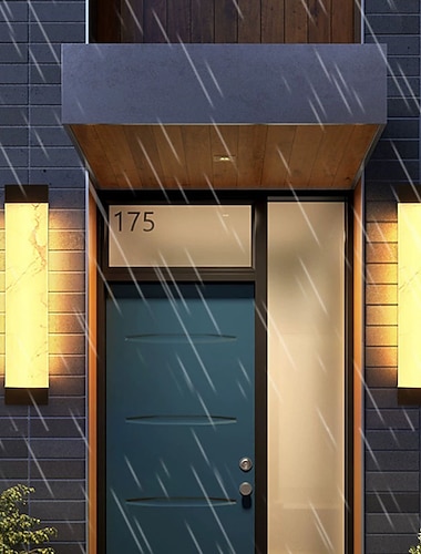  Draussen Wandleuchten im Freien Draußen Metall Wandleuchte 110-120V 220-240V 20 W