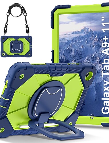  Tablette Hüllenabdeckung Für Samsung Galaxy Tab A9 8.7" A8 10.5'' A9 Plus 11" Griff 360° Drehbar Schulter Träger Rüstung PC Silikon