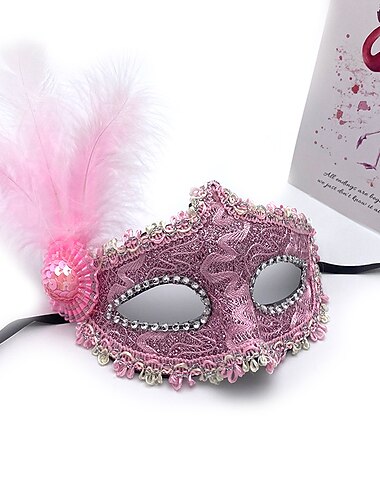  قناع ماسك للاحتفالات لفتاة أميرة مزخرف رقيق قناع وجه نصف للأطفال دعائم حفلات عيد الهالوين هدية عيد الميلاد