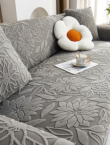  husă de canapea jacquard floral huse elastice husă de canapea moale și durabilă 1 bucată din țesătură spandex lavabilă protectie pentru mobilier se potrivește fotoliu scaun/după/canapea/canapea