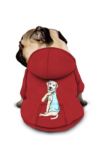  Толстовка с капюшоном для собак «Я люблю маму» с буквенным принтом и текстовыми мемами, свитера для собак для больших собак, свитер для собак, однотонный мягкий флис, одежда для собак, толстовка с капюшоном для собак, толстовка с карманом