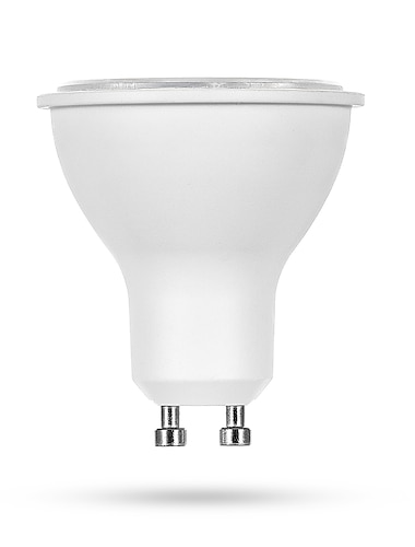  gu10 светодиодные лампы с регулируемой яркостью 220vтеплый белый3000k 7w светодиодные лампы для кухни вытяжка гостиная спальня (10 шт.)