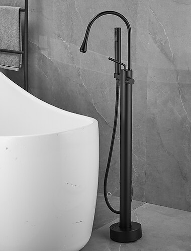  Badewannenarmaturen - Minimalistisch Galvanisierung Freistehend Keramisches Ventil Bath Shower Mixer Taps