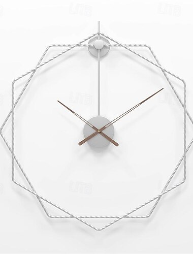  geometria nagy falióra fém dekoratív csendes nem ketyeg nagy órák modern lakberendezés nappaliba hálószoba étkező iroda 50 60 80 cm