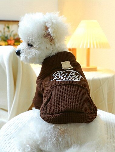  Hund Katze Mäntel Jacke Mode Niedlich Winter Warm Weich Waschbar Bequem Outdoor Sport Hundebekleidung for Bichon Frise Pudel Zwergspitz Baby Haustier Papillon