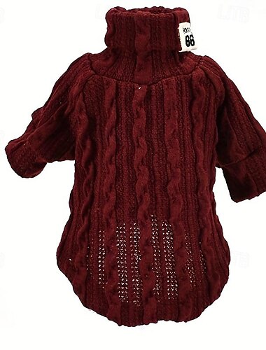  Hund Katt Tröjor Jumper Mode söt stil Vinter Varm Mjuk Tvättbar Bekväm Utomhus Sport Hundkläder for Bichon Frisé Pudel Pommeran valpen eller det lilla husdjuret Fjäril
