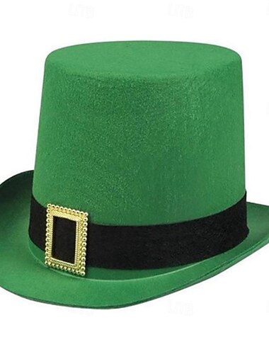  utca. Patrick's Day shamrock ír sapka maskarás felnőttek férfi női cosplay party álarcos karneváli maskara Szent Patrik napja egyszerű halloween jelmezek