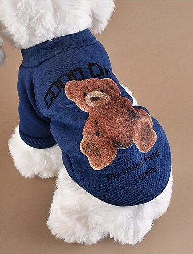 Cachorros Gatos Moletom Moda Estilo bonito Inverno Quente Macio Lavável Confortável Ao ar livre Esportes Roupas para cães for Bichon Frise Poodle Pomerânia Animais de Pequeno Porte Borboleta