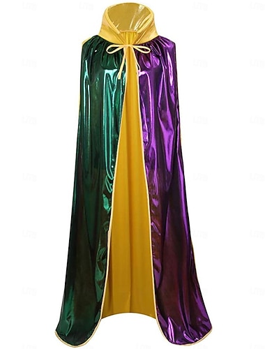  Cosplay Cosplay Cosplay kostuum Mantel Kleurenblok Voor heren Dames for Halloween Carnaval Maskerade Feest Maskerade Volwassenen