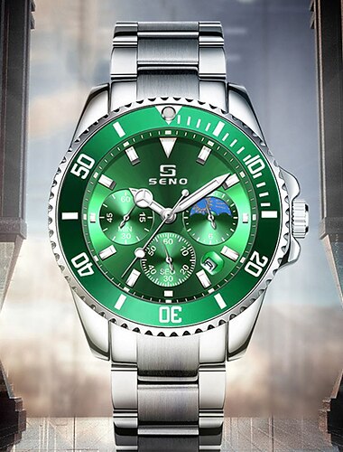  男性 クォーツ ミニマリスト スポーツ ビジネス 腕時計 光る 防水 ステンレス 腕時計