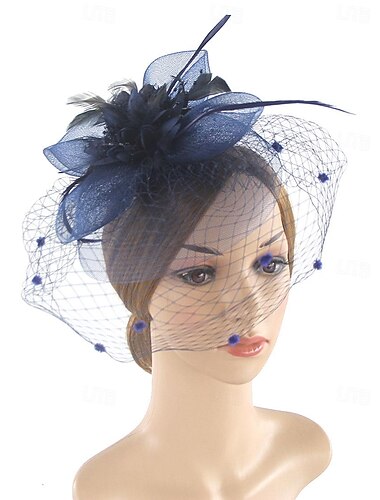  Retro Vintage 1950er 1920er Kopfschmuck Partykostüm Fascinator-Hut Hut Damen Maskerade Urlaub Veranstaltung / Fest Date Erwachsene Hut Ganzjahres