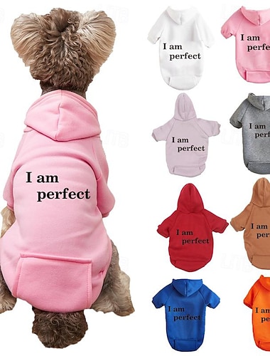 Perros Gatos Saco y Capucha Deportes Casual Invierno Transpirable Suave Lavable Cómodo Exterior Casual Diario Ropa para perros for Bichón Frisé Pomerania Animal doméstico del bebé Mariposa Small