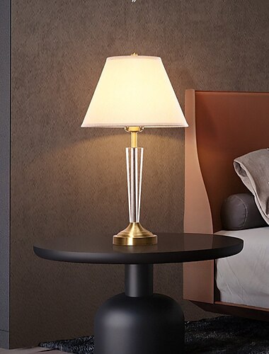  Tischleuchte / Lampenschirm Dekorativ Künstlerisch / Moderne zeitgenössische LED-Stromversorgung Für Wohnzimmer / Schlafzimmer Kristall 90-240V Gold