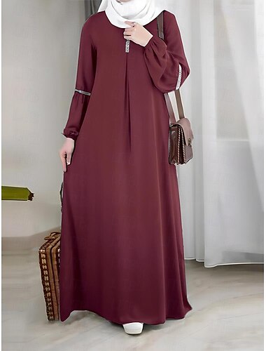  Női Ruhák Abaya Kaftán Dubai iszlám Arab arab muszlim Ramadan Felnőttek Ruha