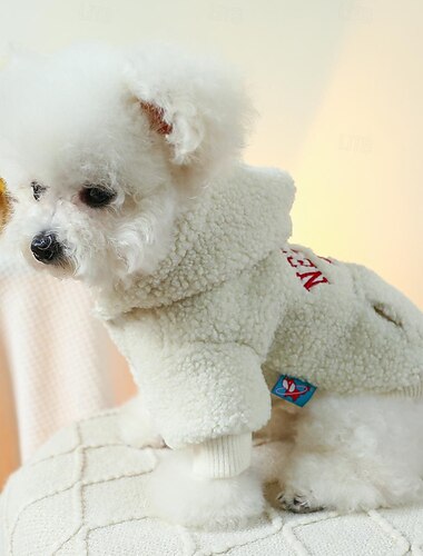  Cachorros Gatos Camisola com Capuz Lazer Euramericana Inverno Respirável Macio Lavável Confortável Grossa Ao ar livre Dia a Dia Interior Casual / Diário Final de semana Roupas para cães for Gato