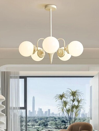  LED ペンダントライト 3/5/8 ライト暖かい光の色 3 光色グローブデザインクラシックスタイル伝統的なスタイルのダイニングルームの寝室のペンダントランプ 110-240v