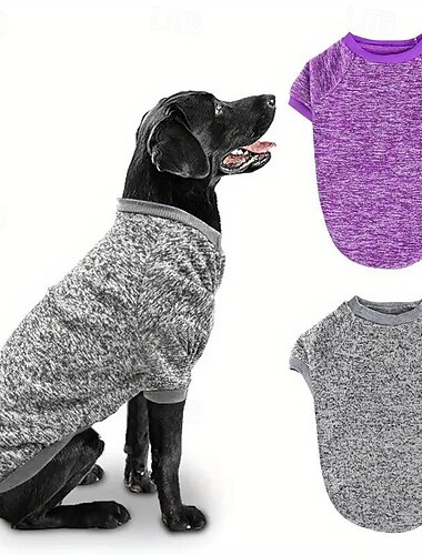  Psy Koty Bluza dresowa Moda Śłodkie Zima Ciepłe Miękka Zmywalny Wygodny Na zewnątrz Sport Ubranka dla psów for Ochrypły Labrador Alaskan malamute Golden retriever Border collie